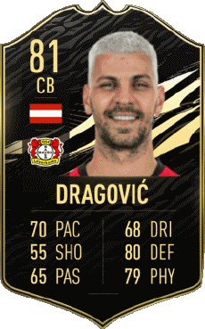 Multimedia Vídeo Juegos F I F A - Jugadores  cartas Austria Aleksandar Dragovic 