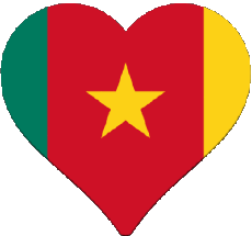 Banderas África Camerún Diverso 