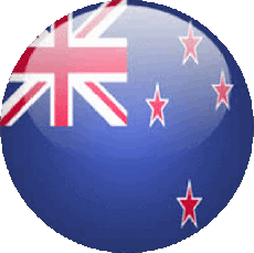 Fahnen Ozeanien Neuseeland Runde 