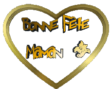 Mensajes Francés Bonne Fête Maman 01 