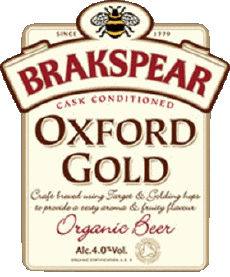 Oxford gold-Getränke Bier UK Brakspear Oxford gold