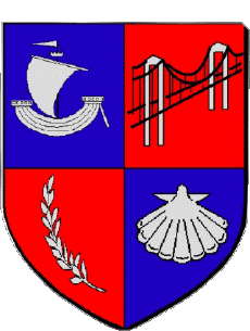 Blasón-Banderas Francia Departamentos - Ciudades 33 LORMONT 