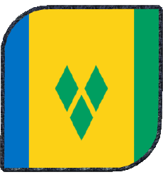 Banderas América San Vicente y las Granadinas Plaza 