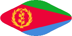Flags Africa Eritrea Oval 02 