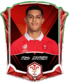 Sport Rugby - Spieler Wales Team 2025 Rio DYER 