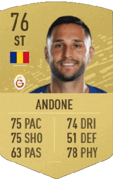 Multi Media Video Games F I F A - Card Players Romania Florin Andone 