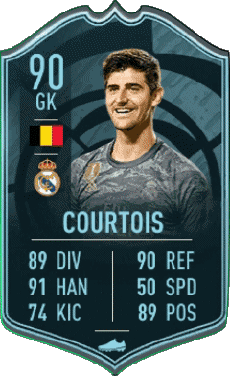 Multi Media Video Games F I F A - Card Players Belgium Thibaut Courtois 