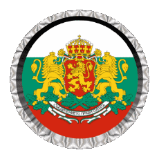 Drapeaux Europe Bulgarie Rond - Anneaux 