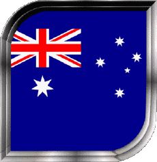 Drapeaux Océanie Australie National Carré 