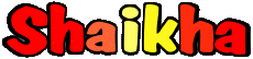 Nombre FEMENINO - Magreb Musulmán S Shaikha 