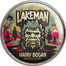 Hairy Bogan-Getränke Bier Neuseeland Lakeman 