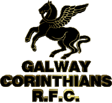 Sports Rugby - Clubs World - Logo Ireland Galway Corinthians RFC 