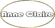 Nome FEMMINILE - Francia A Composto Anne Claire 
