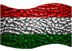 Drapeaux Europe Hongrie Rectangle 