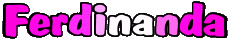 Nombre FEMENINO - Alemania F Ferdinanda 