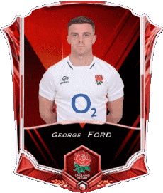 Sportivo Rugby - Giocatori Inghilterra George Ford 