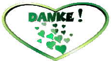 Mensajes Alemán Danke Corazón 