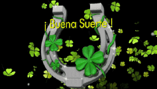 Messages Espagnol Buena Suerte Fond Animé 001 