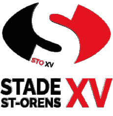 Sports Rugby Club France Logo Dept 31 Stade St-Orens XV 