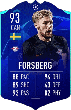 Multi Media Video Games F I F A - Card Players Sweden Emil Forsberg 