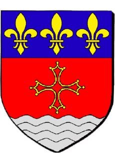 Blason-Drapeaux France Départements - Villes 81 LISLE SUR TARN Blason