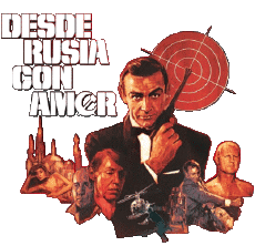 Multimedia Film Internazionale James Bond 007 Dalla Russia con Amore Logo Spagnolo 