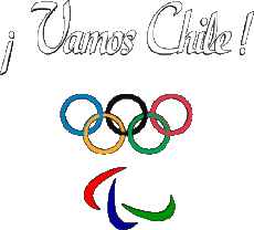 Messagi Spagnolo Vamos Chile Juegos Olímpicos 