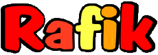 Vorname MANN - Maghreb Muslim R Rafik 