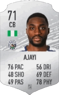 Multimedia Vídeo Juegos F I F A - Jugadores  cartas Nigeria Semi Ajayi 