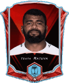 Sports Rugby - Joueurs Fidji Tevita Ratuva 