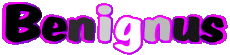 First Names MASCULINE - German B Benignus 