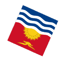 Flags Oceania Kiribati Sphere - Cube 