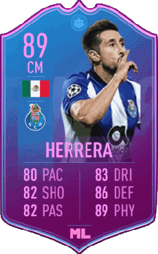 Multimedia Videospiele F I F A - Karten Spieler Mexiko Héctor Herrera 
