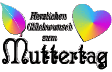 Messagi Tedesco Herzlichen Glückwunsch zum Muttertag 03 