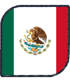 Fahnen Amerika Mexiko Platz 