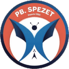 Sports FootBall Club France Logo Bretagne 29 - Finistère PBS - Papillons Bleus de Spézet 