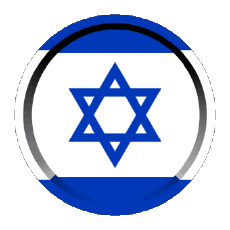 Drapeaux Asie Israël Rond - Anneaux 