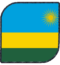 Fahnen Afrika Ruanda Platz 