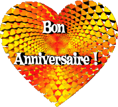 Messages French Bon Anniversaire Coeur 008 