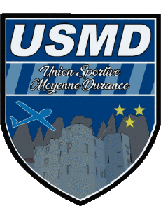 Sports FootBall Club France Logo Provence-Alpes-Côte d'Azur 04 - Alpes-de-Haute-Provence Union Sportive Moyenne Durance 