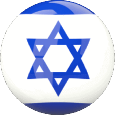 Bandiere Asia Israele Tondo 