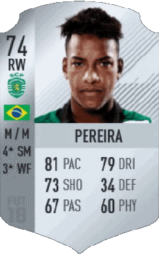 Multimedia Videospiele F I F A - Karten Spieler Brasilien Matheus Fellipe Costa Pereira 