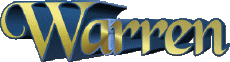 Nombre MASCULINO - UK - USA - IRL - AUS - NZ W Warren 