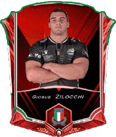 Sports Rugby - Players Italy Giosue Zilocchi 
