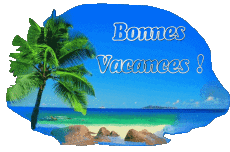 Messages French Bonnes Vacances Transparent Background 17 