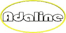 Prénoms FEMININ - UK - USA A Adaline 