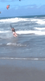 Humor -  Fun Sports Kite Surf Fail 