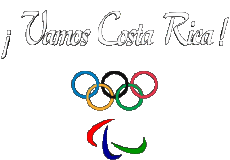 Messages Espagnol Vamos Costa Rica Juegos Olímpicos 
