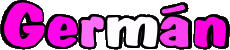 Prénoms MASCULIN - Espagne G Germán 