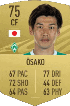 Multi Média Jeux Vidéo F I F A - Joueurs Cartes Japon Yuya Osako 